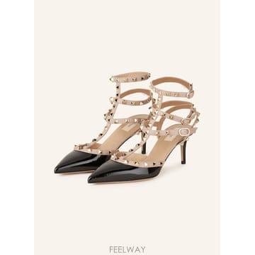 Valentino �߷�Ƽ�� ������ ������ �����͵� with rivets 100076895813002 TP575689655�߷�Ƽ�� ������ ������ �����͵� with rivets 1000768958