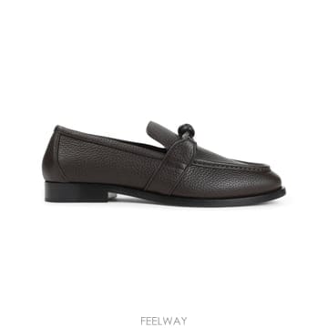 26SS 보테가 베네타 FONDENTE 브라운 SUEDE ASTAIRE 로퍼 KNOT 796445V3XP02