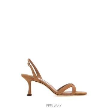 26SS 지미 추 Biscuit suede Elsy 70 샌들 ELSY70SUETOFFEE TP5704703