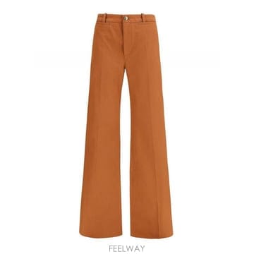 Chloe ���ο� �÷��� ��ư Ʈ����� in nougat colour CH26SPA7604126S TP579244067���ο� �÷��� ��ư Ʈ����� in nougat colour CH26SPA76