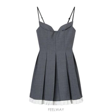 | Other Brand | 25FW SHUSHU TONG Grey �ø��� �μҸ� �巹�� With Sweetheart �ض��� �� ��� H25FW SHUSHU TONG Grey �ø��� �μҸ� �巹�� With Sweeth
