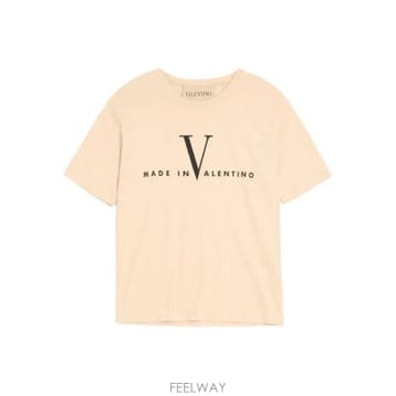 Valentino 26SS �߷�Ƽ�� ������ ��ư t ���� 8V3MG16PBAQQT3 TP57924351426SS �߷�Ƽ�� ������ ��ư t ���� 8V3MG16PBAQQT3 TP5792