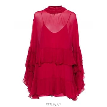Chloe ���ο� ��ũ �巹�� CH26SRO520016AZ TP579243485���ο� ��ũ �巹�� CH26SRO520016AZ TP579243485
