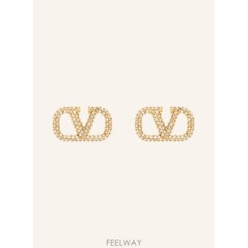 Valentino �߷�Ƽ�� Stud �Ͱ��� VLOGO with ���ͷκ꽺Ű ũ����Ż 100106412919501 TP57603�߷�Ƽ�� Stud �Ͱ��� VLOGO with ���ͷκ꽺Ű ũ����Ż 