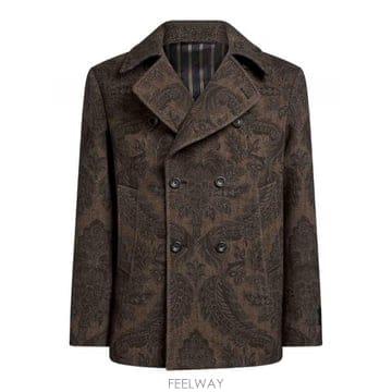 ETRO 25FW ��Ʈ�� ���� �극��Ƽ�� Caban With ������ ����Ʈ MRBA008399SPB40X0825 T25FW ��Ʈ�� ���� �극��Ƽ�� Caban With ������ ����Ʈ