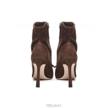 Roger Vivier ���� ��� Trompette ��Ŭ ���� in suede RVW40143020YQ0S611 TP5787982���� ��� Trompette ��Ŭ ���� in suede RVW40143020YQ