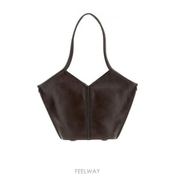 26FW 헤레우 다크 브라운 스몰 Calella 숄더 백 CALSSHWBA26DARKBROWN TP57840
