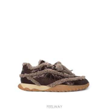 26FW 핀코 Gea Chunky 스니커즈 With All Over 퍼 SS0179P15602L72 TP58