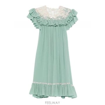 Chloe 26SS ���ο� ��ũ �̴� �巹�� CH26SRO7500234F TP57930624926SS ���ο� ��ũ �̴� �巹�� CH26SRO7500234F TP5793062