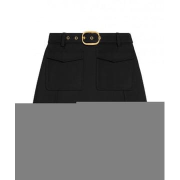 CELINE 26SS ������ JUPE COURTE CEINTURE RJ03I523K38NO TP57807756526SS ������ JUPE COURTE CEINTURE RJ03I523K38NO TP57807