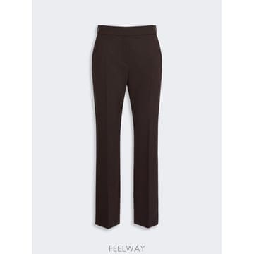 Max Mara 26FW �������� ���� ���� in doppia tela di lana   MARRONE SCURO 1136126FW �������� ���� ���� in doppia tela di lana   MARRO