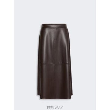 Max Mara 26FW �������� ��ĿƮ a ruota in ���� spalmato   MARRONE 977603630600426FW �������� ��ĿƮ a ruota in ���� spalmato   MARRON