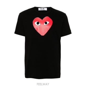 Comme des Garcons 26FW �ĵ������� Red ��Ʈ ��ư T ���� AXT1121 TP58199539626FW �ĵ������� Red ��Ʈ ��ư T ���� AXT1121 TP5819953