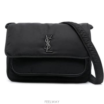 Saint Laurent 니키 폴드오버 탑 메신저 백 757146FACKH 1000 TP979768146