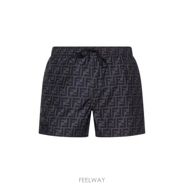 펜디 로고 디테일 드로스트링 수영 반바지 FXB077A79F F0P9B TP979767511