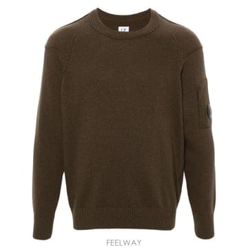 26 FW CP컴퍼니 렌즈 장식 스웨터 17CMKN047A110149A TP459431029