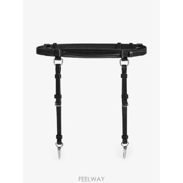 26 FW 시몬 로샤 더블 루프 태슬 디테일 벨트 BBELT4T0839BLACK TP458136563