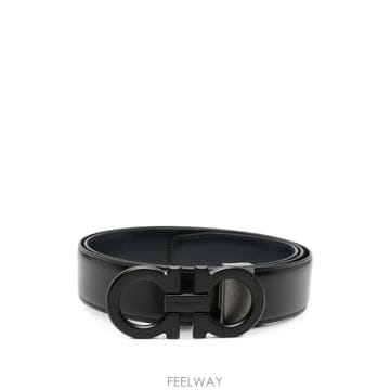 26 FW 페라가모 간치니 버클 레더 벨트 0679710 TP458136560