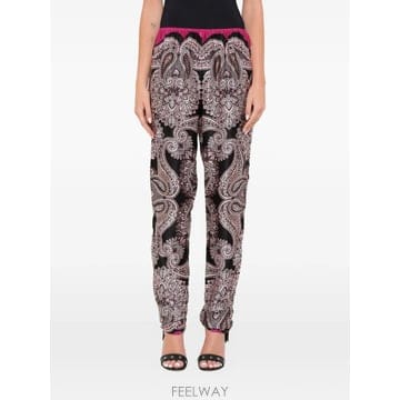 Lanvin 26 FW ���� paisley print trousers W050322229P8A TP45960961726 FW ���� paisley print trousers W050322229P8A TP4596