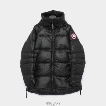 캐나다구스 26FW 사이프러스 패치로고 후드 패딩 여성 자켓 2239L 9061