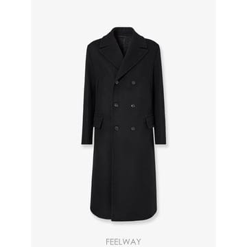 펜디 더블브레스티드 울 & 앙고라 블렌드 코트 FF0879B1HMF B0652367617
