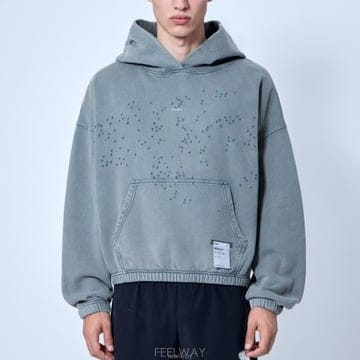 26 FW 세티스파이 MothTech 디스트레스트 후드 스웨트셔츠 11097 01A02
