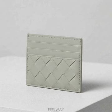 보테가베네타 인트레치아토 카드 케이스 공용 그레이 742325 VCPP3 1556