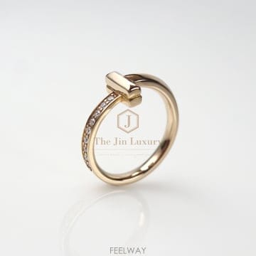 TIFFANY & Co �������Ÿ� / ���û�ǰ�� Ƽ�Ĵ� 18K ������ T1 ���̾Ƹ�� �����������Ÿ� / ���û�ǰ�� Ƽ�Ĵ� 18K ������ T1 ���̾�
