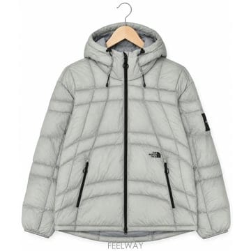 노스페이스 웨이브 LT 온 패딩 점퍼 아이스 그레이 26FW NJ3NS53K The North Face Wa