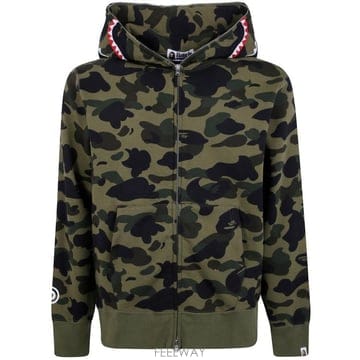 Bape 26FW ������ �ĵ� Ƽ���� 001ZPM801012M GREEN26FW ������ �ĵ� Ƽ���� 001ZPM801012M GREEN