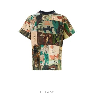 갤러리 댑 믹스 카모 티셔츠 TOP012 PRINPATWORCAM B0442329558