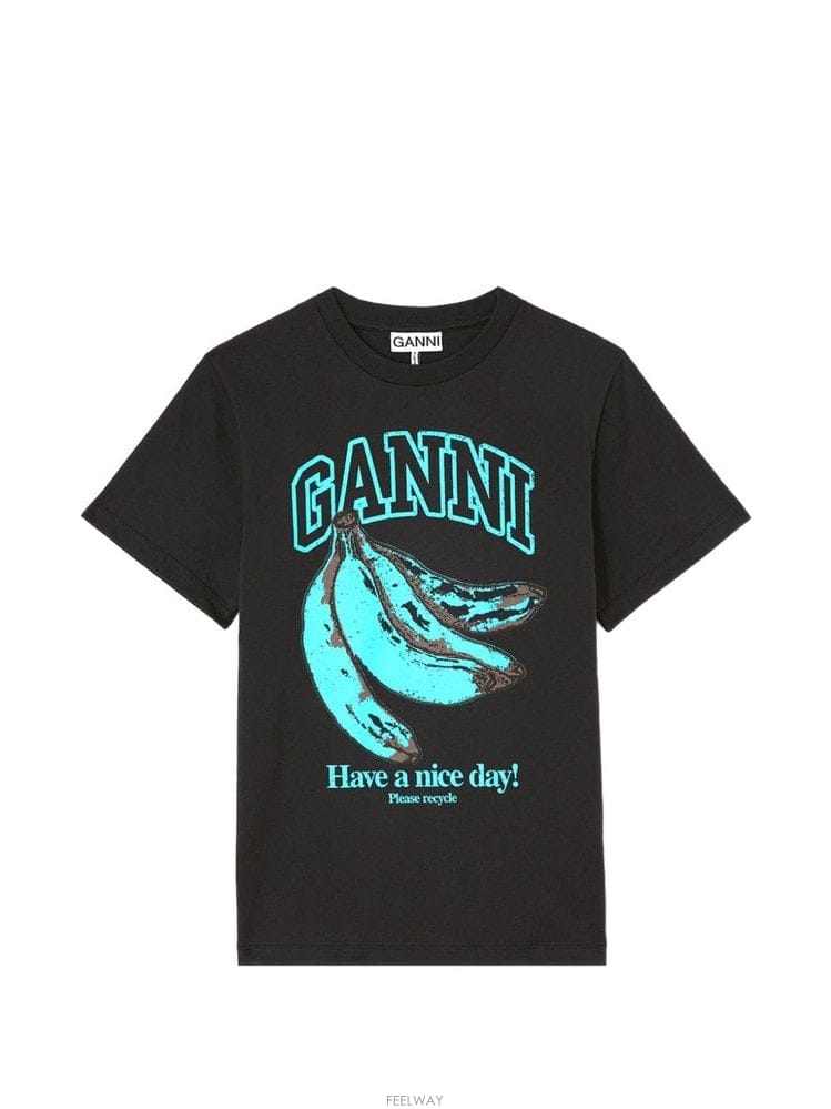 GANNI ���� ������ ��ư Ƽ���� �ٳ��� A1050200 252 B0442364490���� ������ ��ư Ƽ���� �ٳ��� A1050200 252 B044236449