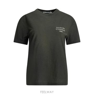 Acne 26FW ��ũ�� ��Ʃ��� �������̵� �ΰ� ���� Ƽ���� �������̵� �ΰ� ���� Ƽ���� CL0497BM0 Blac26FW ��ũ�� ��Ʃ��� �������̵� �ΰ� ���� Ƽ���� ����