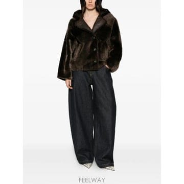 Yves Salomon 26FW �̺��θ� ��Ʈ 27WYV60865MERL A2338 BROWN26FW �̺��θ� ��Ʈ 27WYV60865MERL A2338 BROWN