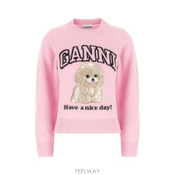 GANNI 25FW ���� ������ K24992678 868 CHALK PINK25FW ���� ������ K24992678 868 CHALK PINK