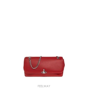 ViVienne westwood 26FW ���ȿ���Ʈ��� ORB �ΰ� ü�� ũ�ν��� 5C01000XWS0026 H404 RED26FW ���ȿ���Ʈ��� ORB �ΰ� ü�� ũ�ν��� 5C01000XW