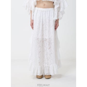 [A6] 짐머만 5770SRS263 여성 미디 스커트 5770SRS263-IVORY