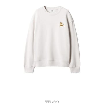 Maison Kitsune 26FW ����Ű���� ���� Ƽ���� MRMJS14KM0341 0548 MOON BEIGE26FW ����Ű���� ���� Ƽ���� MRMJS14KM0341 0548 MOON BE