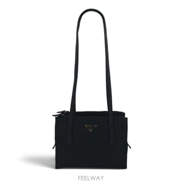 프라다 리나일론 블랙 미니 숄더백 B6082X