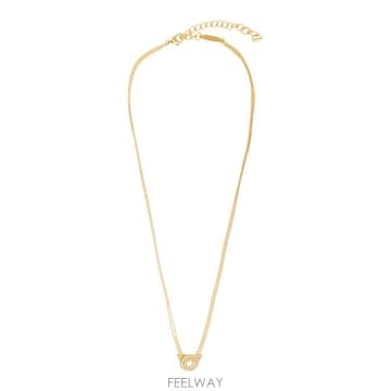 26 F/W 페라가모 간치니 목걸이 770481/760706ORO B0012368005