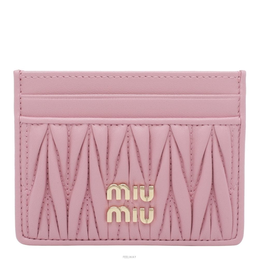 Miu Miu 26 F/W �̿�̿� �ΰ� LETTERING ī�� Ȧ�� 5MC076/ B001236800826 F/W �̿�̿� �ΰ� LETTERING ī�� Ȧ�� 5MC076/ B0012