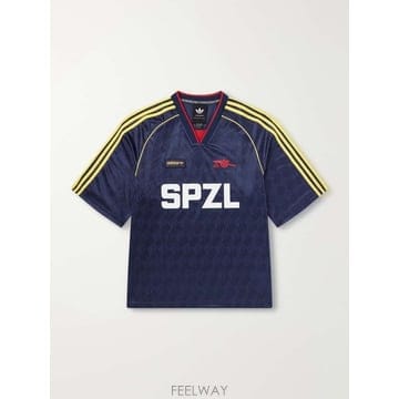 아디다스 SPZL FC ARSENAL 로고-엠브로이드 새틴 티셔츠  B0082368062