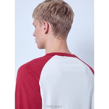 26 F/W 아크네 스튜디오 와인 그래픽 티셔츠 CL0490-CBS B0112367524