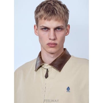 26 F/W 프라다 집업 자켓 WITH 콘트라스트 카라 SGD189  B0112367533