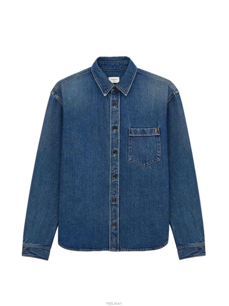 Saint Laurent ���ζ� LONGSLEEVEDSHIRTS A001X0Y20PA5113 B0192367113���ζ� LONGSLEEVEDSHIRTS A001X0Y20PA5113 B0192367113