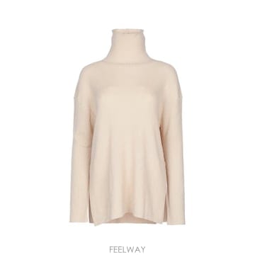 로로 피아나 카미노 터틀넥 스웨터 캐쉬 실크 GG 14 FRW133 B0442284275