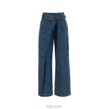 로에베 드레이프 진 S540Y11XAK BLUE B0442317508