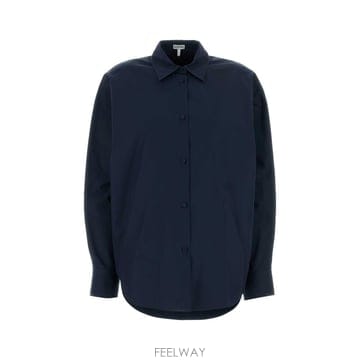 로에베 셔츠 S359Y05XI7 NAVYBLUE B0442321330