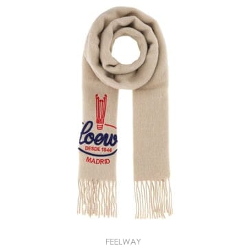 로에베 28X220 스카프 FSF4SS1W10 LIGHTBEIGE B0442324366