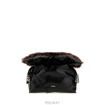 로에베 FLAMENCO 시어링 탑 M A411FLCX02 BLACK B0442327227